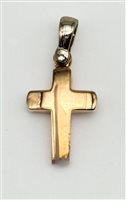 Charm Gioielleria Dossena  Croce in Oro rosa CHOR-89-253 - CHOR-89-253